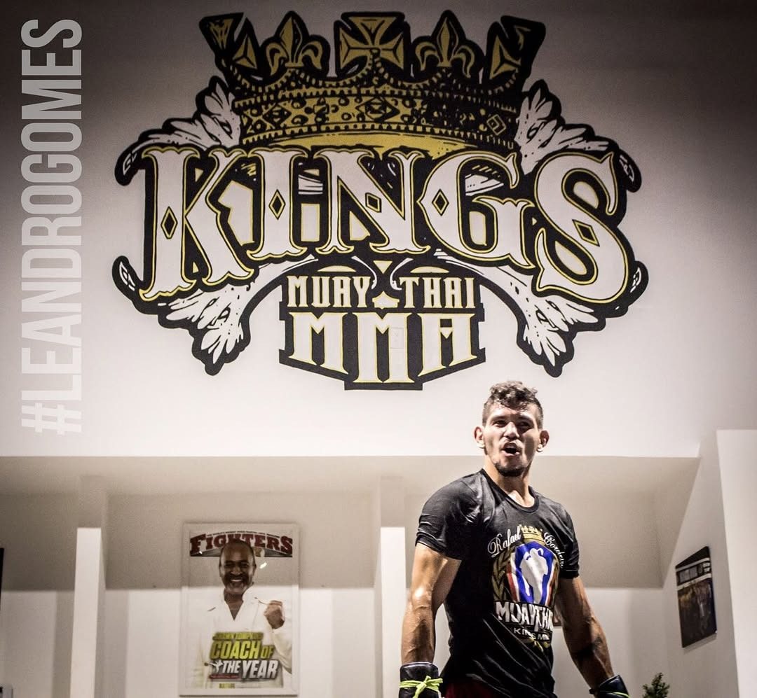 Leandro Gomes striking training
