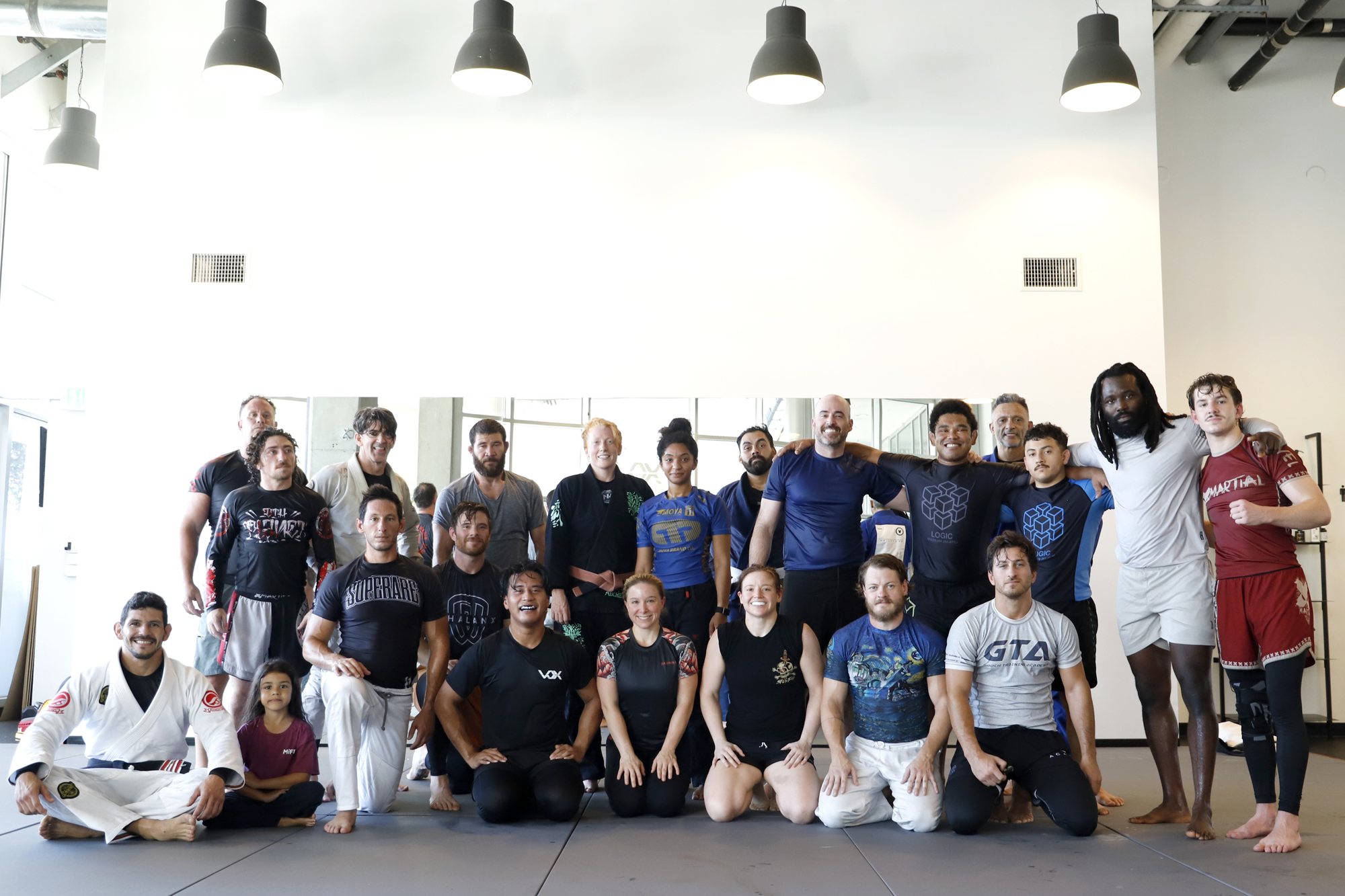 The VOX team after a class