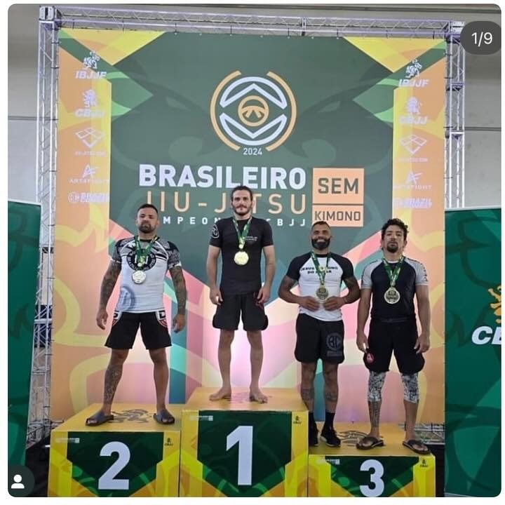 Henrique Gomes, 2024 Brasileiro No-Gi champion
